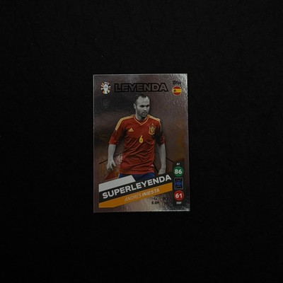 ANDRES INIESTA-SPAIN-TOPPS-MATCH ATTAX-LIDL-UEFA EURO-GERMANY 2024-N.108-NEW