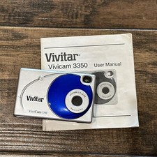 Vivitar Digital Camera - Vivicam 3350 f3.5 lens with batteries