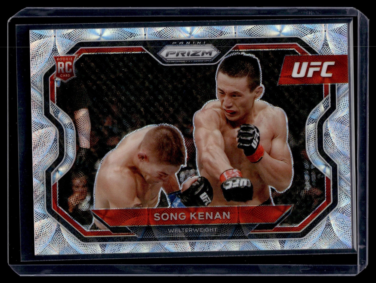 Song Kenan 2021 Panini Prizm UFC Premium Box Set Scope Card 18/99 #167