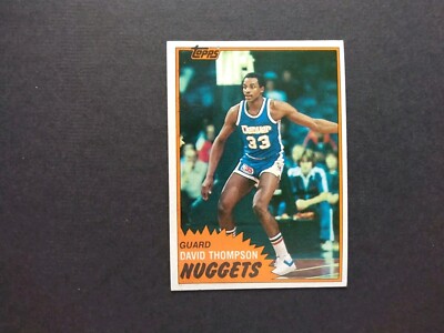 1981-82 Topps David Thompson #12
