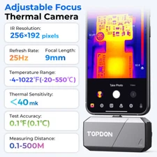 TOPDON TS001 25Hz IR Infrared Thermal Imaging Camera Type-C for Android Device