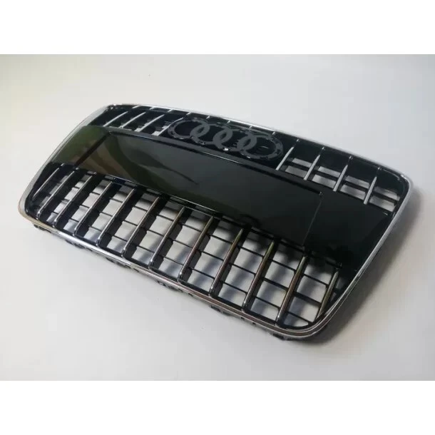 Parrilla para Audi Q7 4L 2006-2015 parrilla óptica SQ7 Quattro Chrome - Imagen 2 de 4