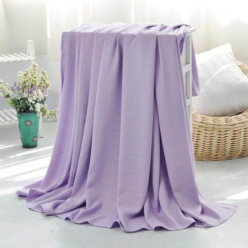 Summer Thin Blanket Throws Soft Cool Air Conditioning Blankets For Kind Adult - Picture 17 of 18