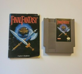 Final Fantasy (Nintendo NES, 1990) CIB Complete NO MAP GOOD SHAPE Authentic Game