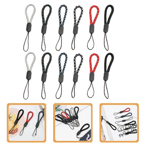12 Pcs Dekoratives Schlüsselband Für Mobiltelefone Fräulein Handschlaufe - Zdjęcie 10 z 12