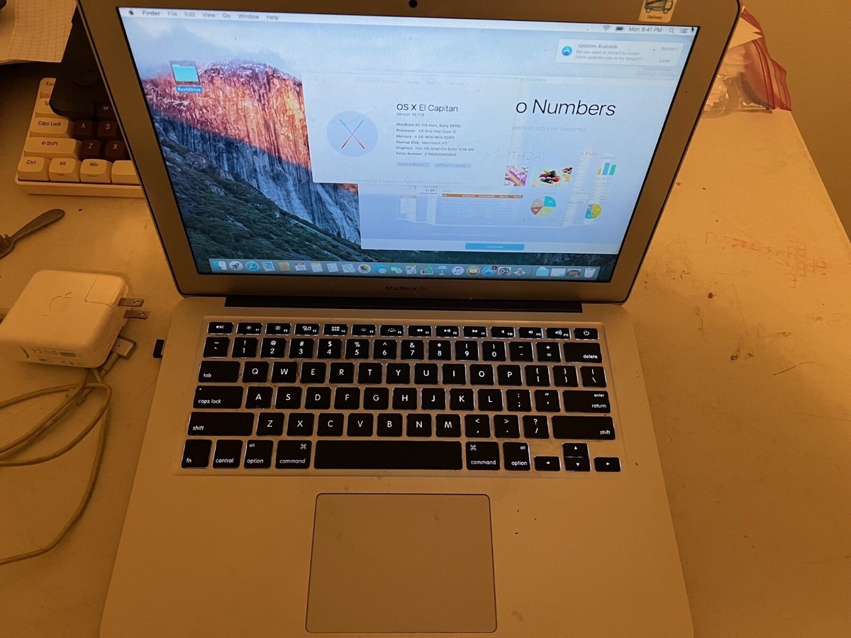 Apple MacBook Air A1466 EMC 2925 Core i5-5250U 1.6 GHz 250 GB SSD