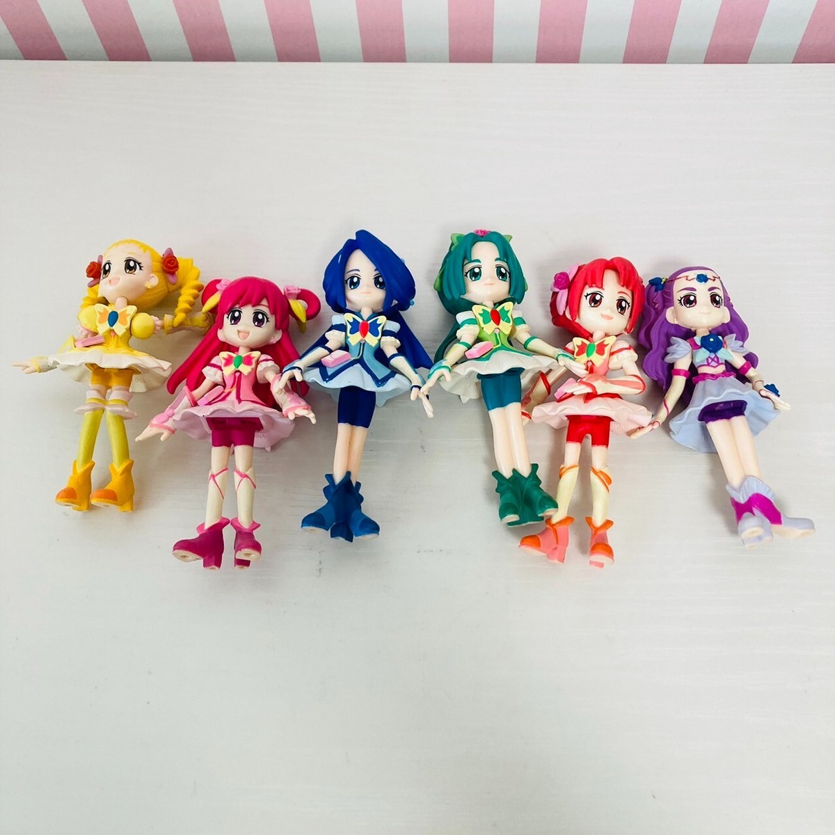 Yes！プリキュア　5 Go Go！　フィギュア Glitter force Yes Precure 5 go go Figure Doll Toy Set Pretty