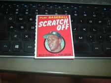 1971 Topps Scratch Off Insert Red Interior Unscratched Willie Stargell Pirates
