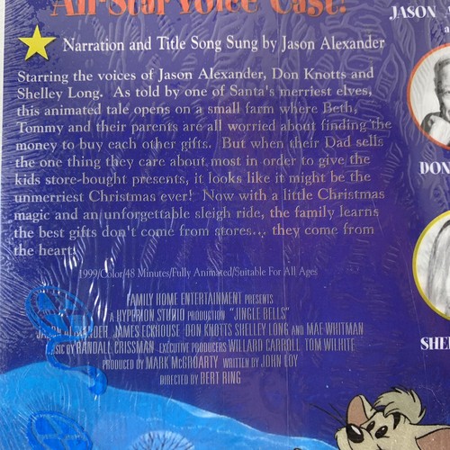 Jingle Bells (VHS, 1999) for sale online eBay