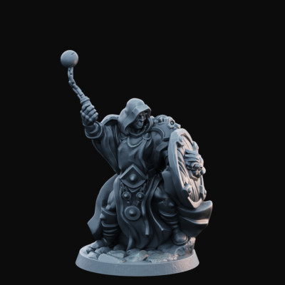 Kleriker (Kugel und Kette) epische feine detaillierte DnD Miniaturen RPG Tabletop Modelle