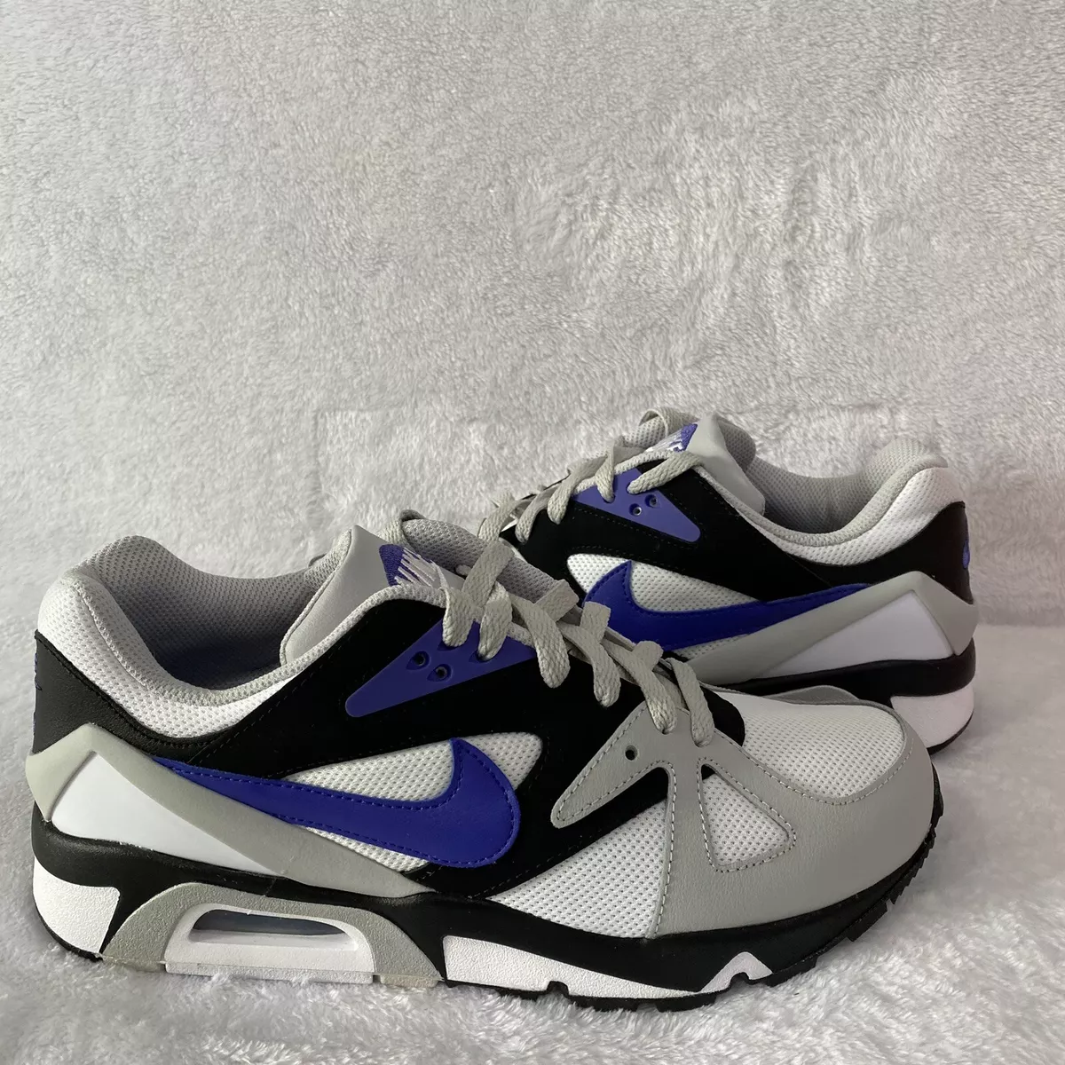 New Nike Air Structure Triax 91 Grey Fog Lapis Black White Men s