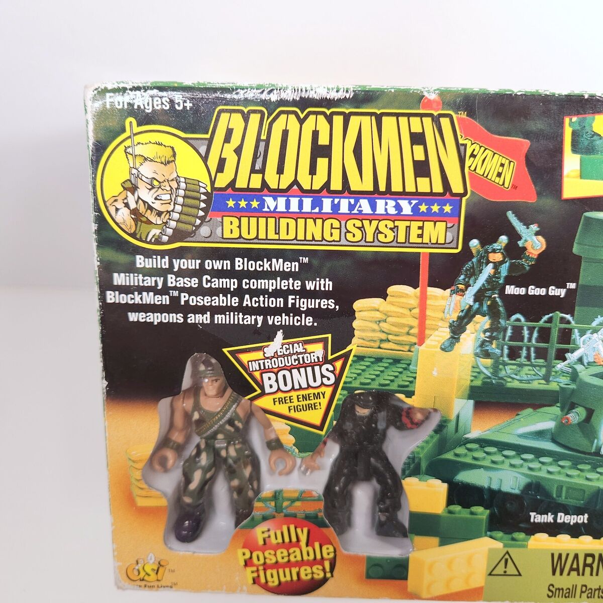 BLOCKMEN 86pc Military Building System Blocks 3671 TANK BLOCKMEN 86pc Military Building System Blocks 3671 TANK