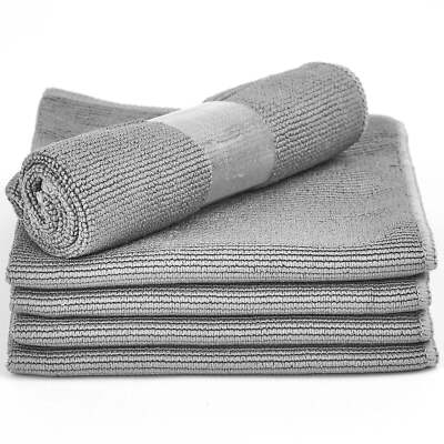 Hudson Hi-Fi Anti-Static Microfiber Record Cleaning Cloths   5 Pack for Vinyl Re