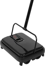 Carpet Sweeper, Mini Size Lightweight Hand Push - No Noise, Non-Electric
