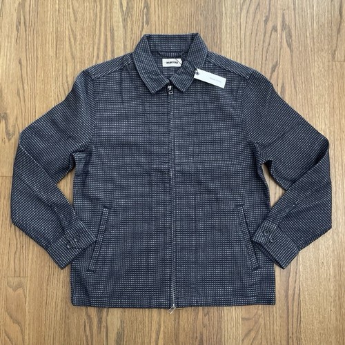 Taylor Stitch The Cavern Jacket in Navy Dobby Grid Mens SMALL 38 MSRP $188 NWT - Picture 8 of 17