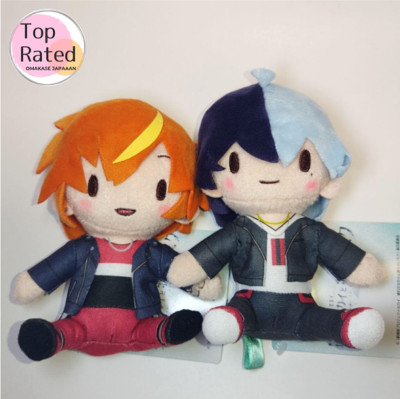 Project Sekai Fuwapuchi Mini Plush Doll Vivid BAD SQUAD Movie Akito Toya Set New