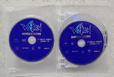 Voltron Defender Of The Universe Vehicle Force 6 DVD Set Discs Only 2019
