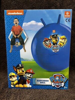 Nickelodeon Paw Patrol Kangaroo Ball With Chase, Marshal & Rubble New In Package