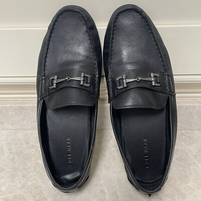 Cole Haan Somerset Link Bit II Loafers 11M Black Casual Moc  display picture 3