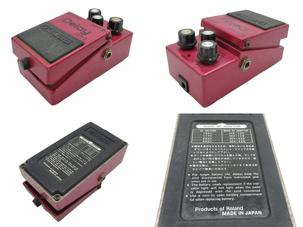Boss Dm-2 Delay Mn3005 Mn3101 Early Model Aca Specification Boss Dm-2 Delay Mn3005 Mn3101 Early Model Aca Specification