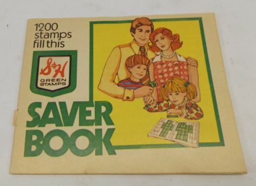Vintage S&amp;H Green Stamps Saver Books-Sperry and Hutchinson Co