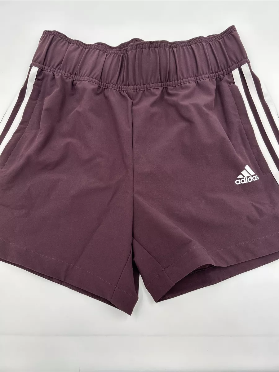 Women s Adidas Maroon Soccer Futbol Shorts Sz L eBay
