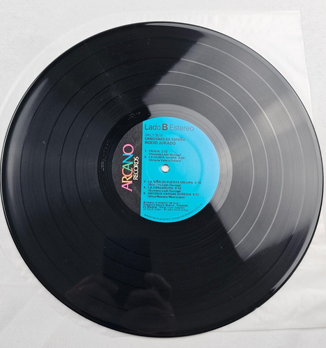 ROCIO JURADO ~ Canciones De Espana 1981 LP w/SHRINK Arcano Records – DKL1-3614 - Picture 20 of 21