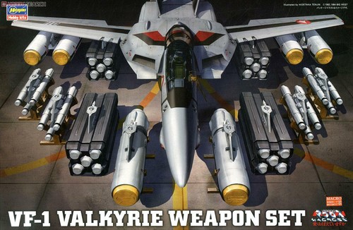 Hasegawa Super Dimension Fortress Macross VF-1 Valkyrie Weapon Set 1/48 Scale Pl - Picture 6 of 7