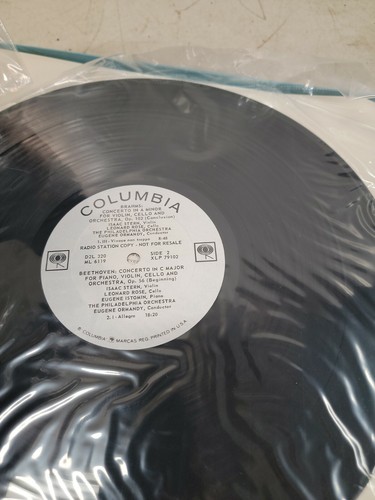 2-LP Box Set GALA PERFORMANCE! STERN/ ROSE/ ISTOMIN TRIO COLUMBIA D2L320 PROMO - Picture 4 of 4