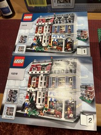 LEGO Creator Expert 10218 PET SHOP 100% Complete Box Manuals Light Kit