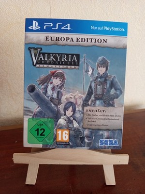 Valkyria Chronicles Remastered Europa Edition mit Artbook & Poster - PS4 - RARE