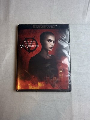 V FOR VENDETTA 4K UHD 2005 Action Sci-fi Hugo Weaving Natalie Portman John Hurt