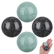 4PCS Baoding Balls, Chinese Health Balls Marble Hand Exercise for Stress Reli...