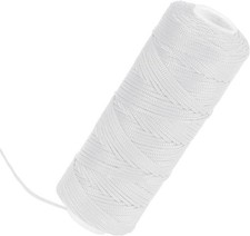 White Mason Line 300 Feet 18 Braided Nylon Twine for Masonry, Construction