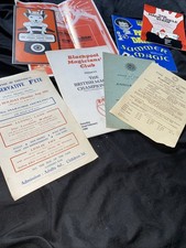 Magic Items (7) Inc. Flyers Programmes Etc.