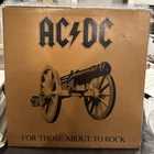 AC/DC - For Those About To Rock 1981 US SD11111 GateFold Embossed Cover