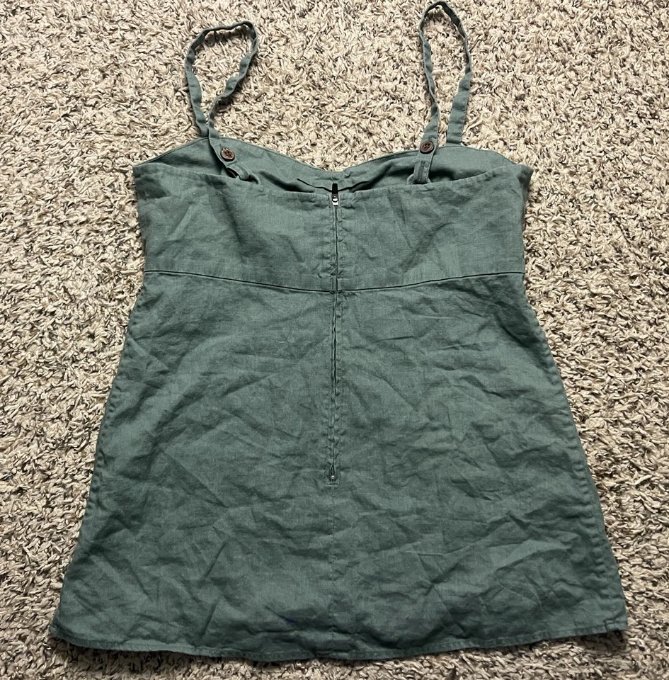 Camiseta sin mangas Patagonia Summertime para mujer 4 verde cáñamo algodón orgánico 53051 Foto 4 de 4