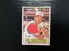 1967 Topps - High # Vada Pinson #550 EX-MT