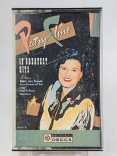Patsy Cline 12 Greatest Hits Cassette 1988 MCA Records Original Decca