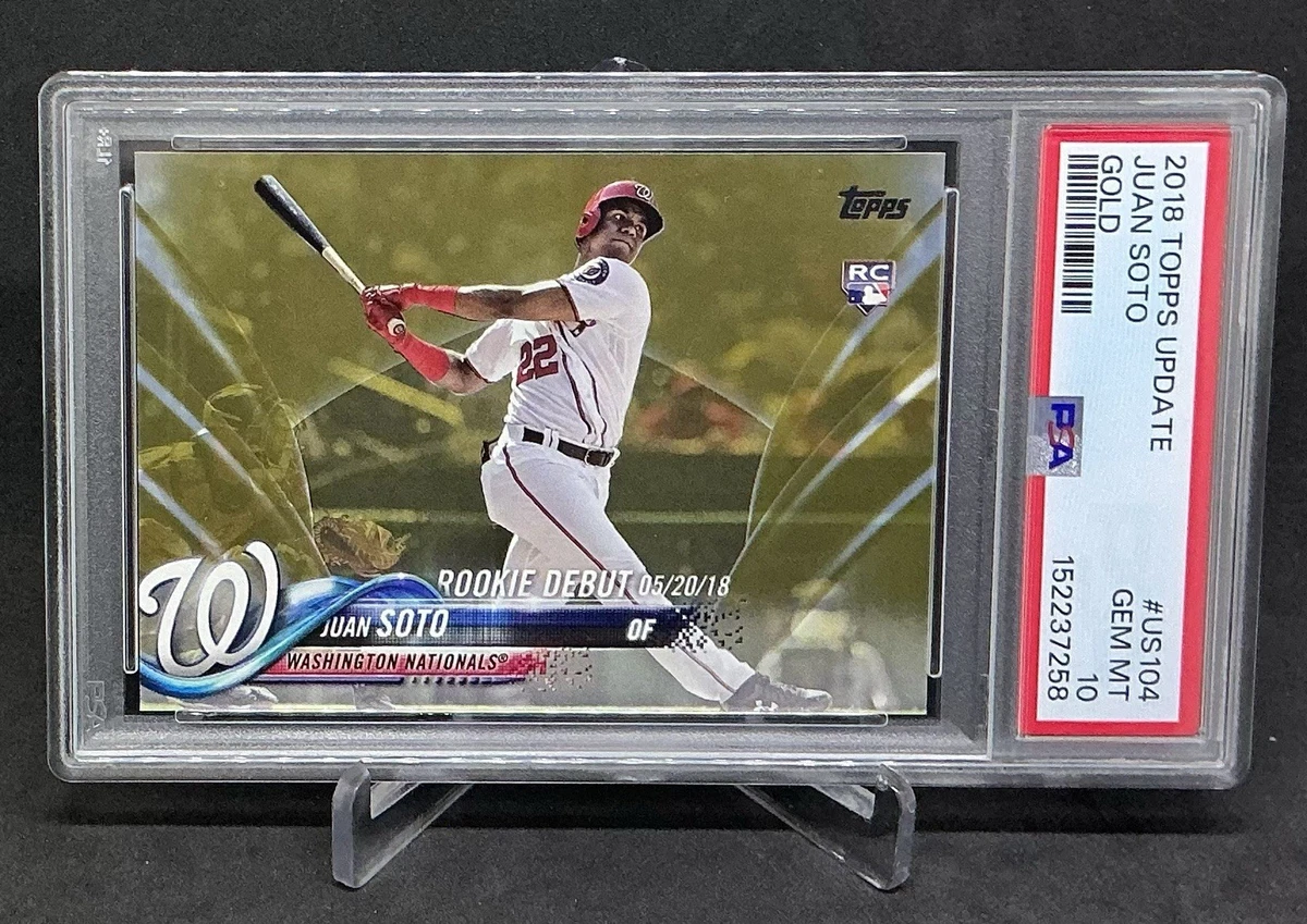 Topps Juan Soto Baseball 2018 Season Sports Trading Cards