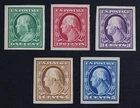CKStamps: US Stamps Collection Scott#343-347 Mint LH OG