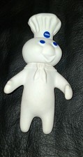 Rare 1971 Pillsbury Doughboy Poppin' Fresh Swivel Head 7.25" Vinyl Doll