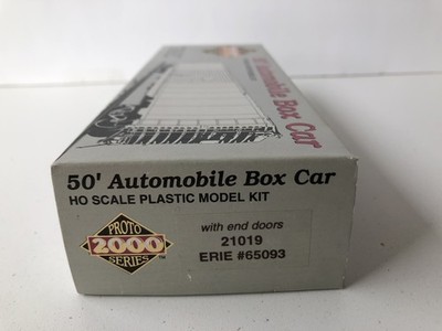 Proto 2000 Kit 21019 ERIE #65093 50' Automobile Box Car w/ End Doors NIB