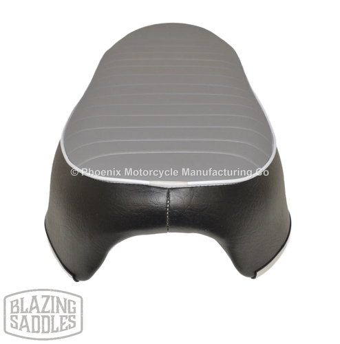 REPLACEMENT DUAL SEAT COVER FOR TRIUMPH T100/120 B0NNEVILLE (1967) - UK SUPPLIED - Picture 3 of 7