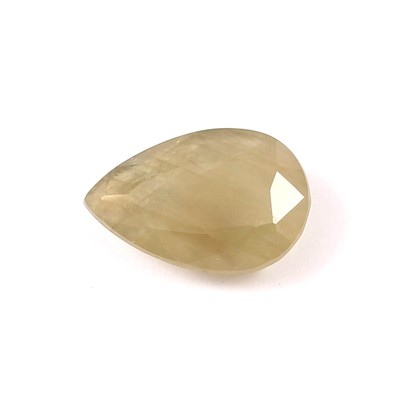 5.00 Karat - Natürlich Zertifiziert Ceylon Gelb Saphir Lose Birne Edelstein Cut
