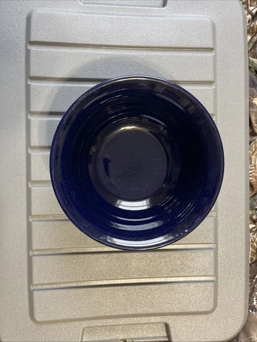 Fiestaware Cobalt Blue Large Bowl Fiesta HLC USA 1987-2021 8.5"D VTG Fiesta Dish