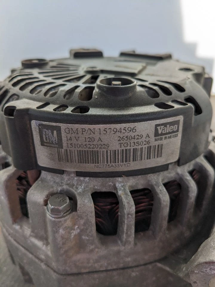 Alternator 125 Amp Opt KG7 ID 15794596 Fits 06-10 SOLSTICE 1146006 - Image 4 of 4