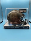 Lawrence Taylor Giants Signed Salute To Service Riddell  Mini Helmet
