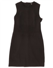 CALVIN KLEIN Womens Sleeveless Sheath Dress US 10 Large Black CH19