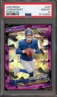 2025 Panini Prizm JAXSON DART #332 RC Rookie Purple Ice /225 Giants PSA 10